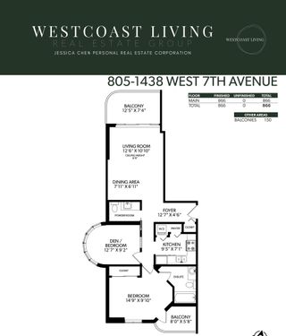 Photo 30: 805 1438 W 7 Avenue in Vancouver: Fairview VW Condo for sale (Vancouver West)  : MLS®# R2715288