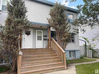 Photo 1: 11314 109A Avenue in Edmonton: Zone 08 House Half Duplex for sale : MLS®# E4384498