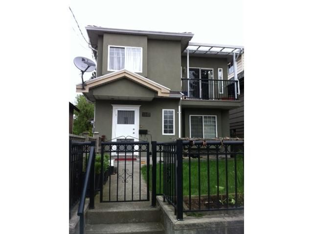 Main Photo: 1843 E 12TH Avenue in Vancouver: Grandview VE 1/2 Duplex for sale (Vancouver East)  : MLS®# V946824