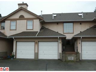 Photo 1: 231 14861 98TH Avenue in Surrey: Guildford Townhouse for sale in "MANSIONS" (North Surrey)  : MLS®# F1201796