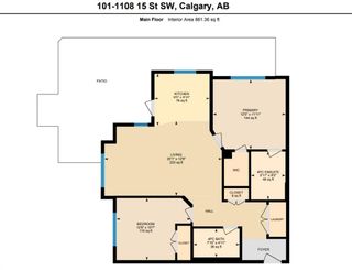 Photo 21: 101 1108 15 Street SW in Calgary: Sunalta Apartment for sale : MLS®# A1252200