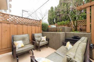 Photo 17: 235 2565 W BROADWAY in Vancouver: Kitsilano Townhouse for sale in "TRAFALGAR MEWS" (Vancouver West)  : MLS®# R2150536