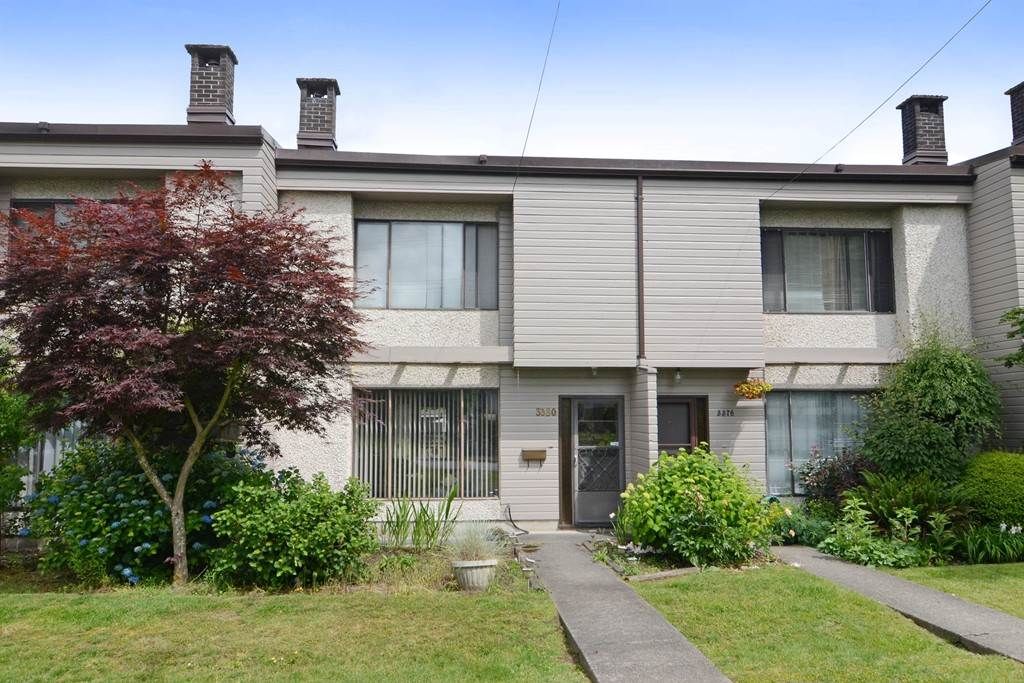 Main Photo: 3380 VINCENT Street in Port Coquitlam: Glenwood PQ Townhouse for sale : MLS®# R2075306