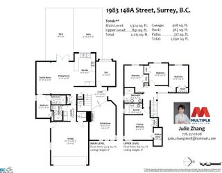 Photo 2: 1983 148A Street in Surrey: Sunnyside Park Surrey House for sale (South Surrey White Rock)  : MLS®# R2873976