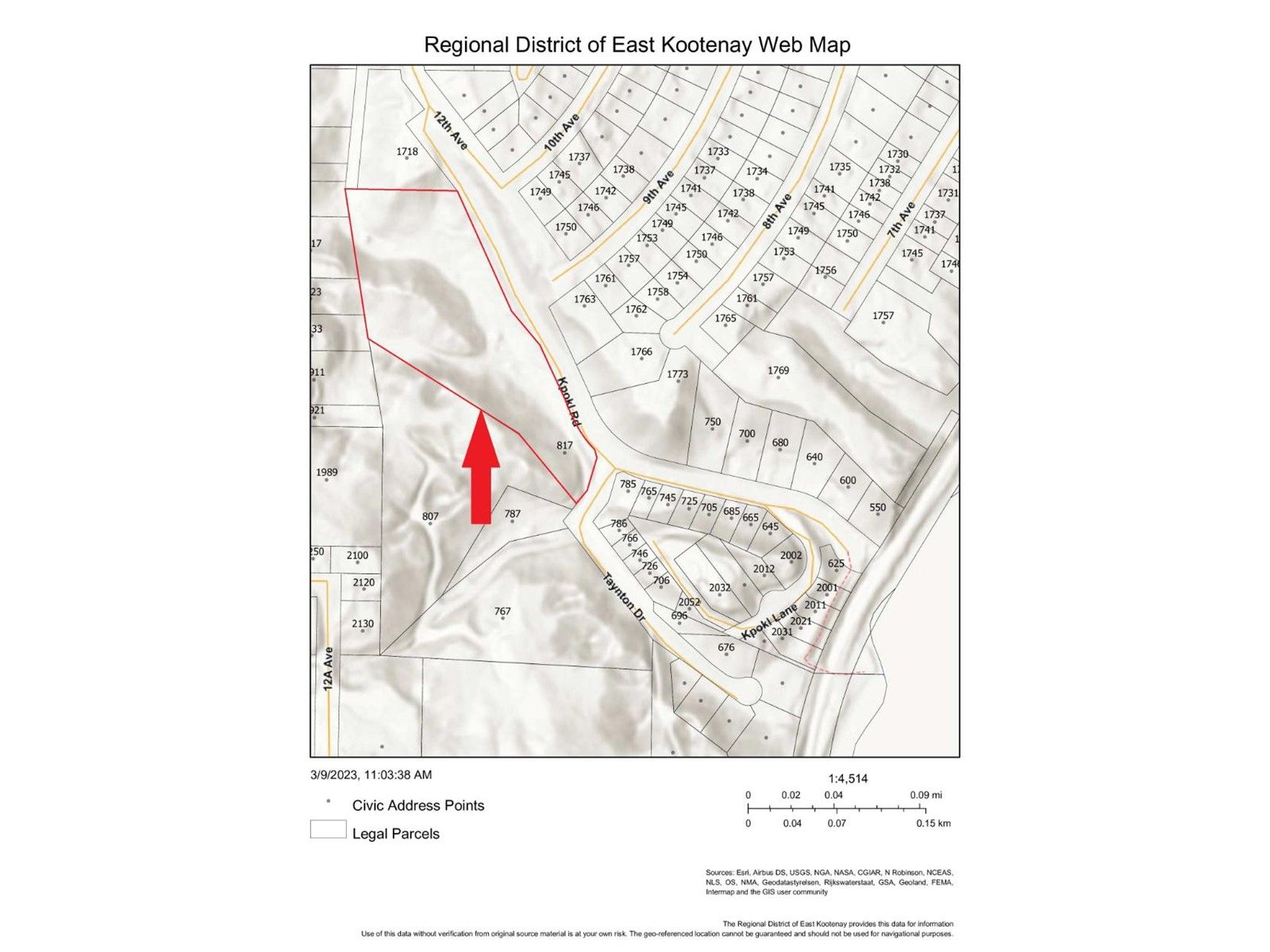 Main Photo: 817 KPOKL ROAD in Invermere: Vacant Land for sale : MLS®# 2469457
