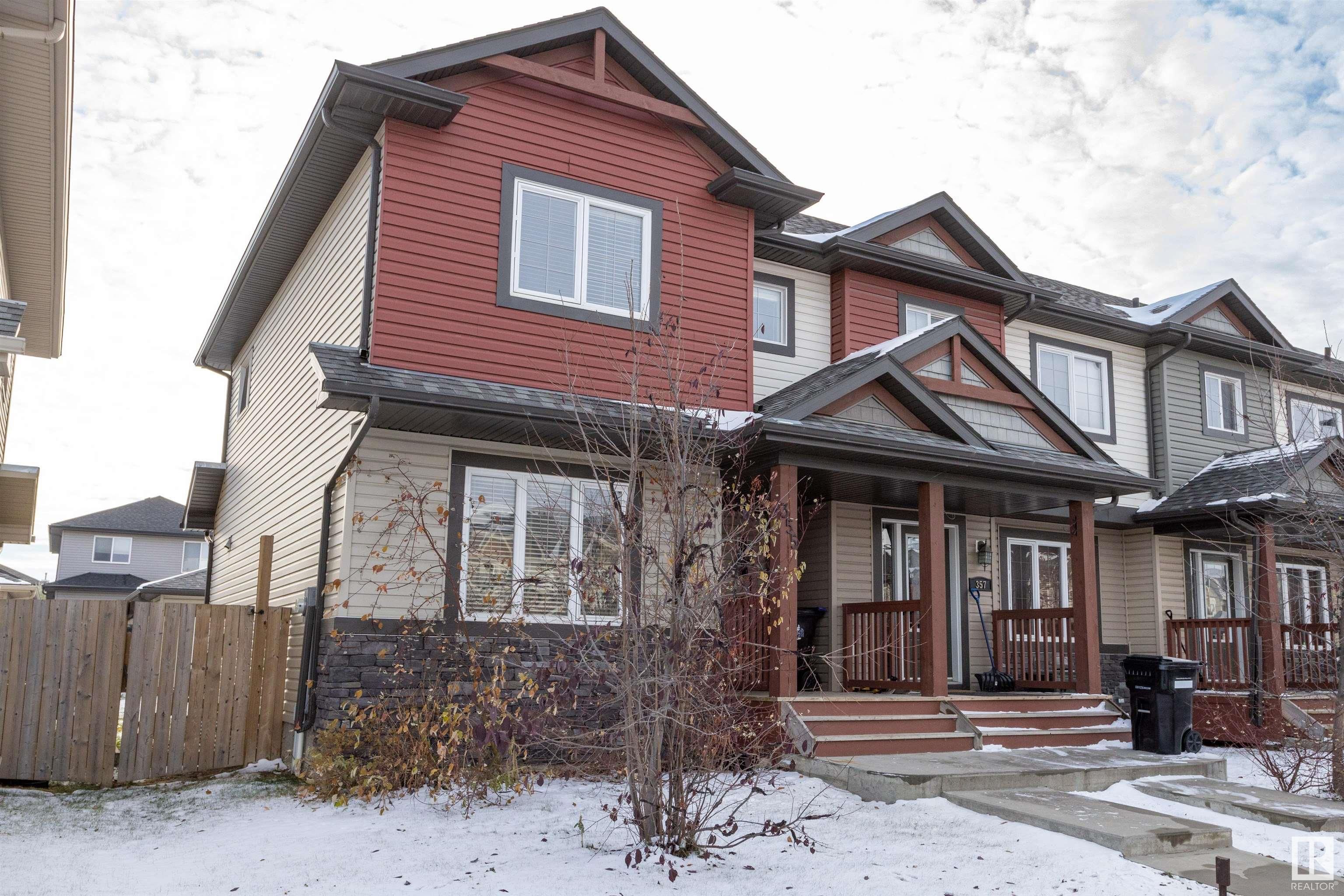 Main Photo: 355 Nelson Drive: Spruce Grove Attached Home for sale : MLS®# E4319601