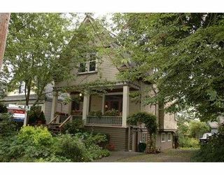 Photo 1: 1790 E 3RD AV in Vancouver: Grandview VE House for sale (Vancouver East)  : MLS®# V545913