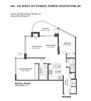 Photo 29: 405 124 W 1ST STREET in North Vancouver: Lower Lonsdale Condo for sale : MLS®# R2458347