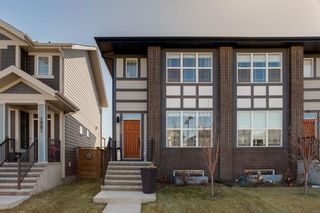 Main Photo: 1009 Mahogany Boulevard SE in Calgary: Mahogany Semi Detached (Half Duplex) for sale : MLS®# A2121902