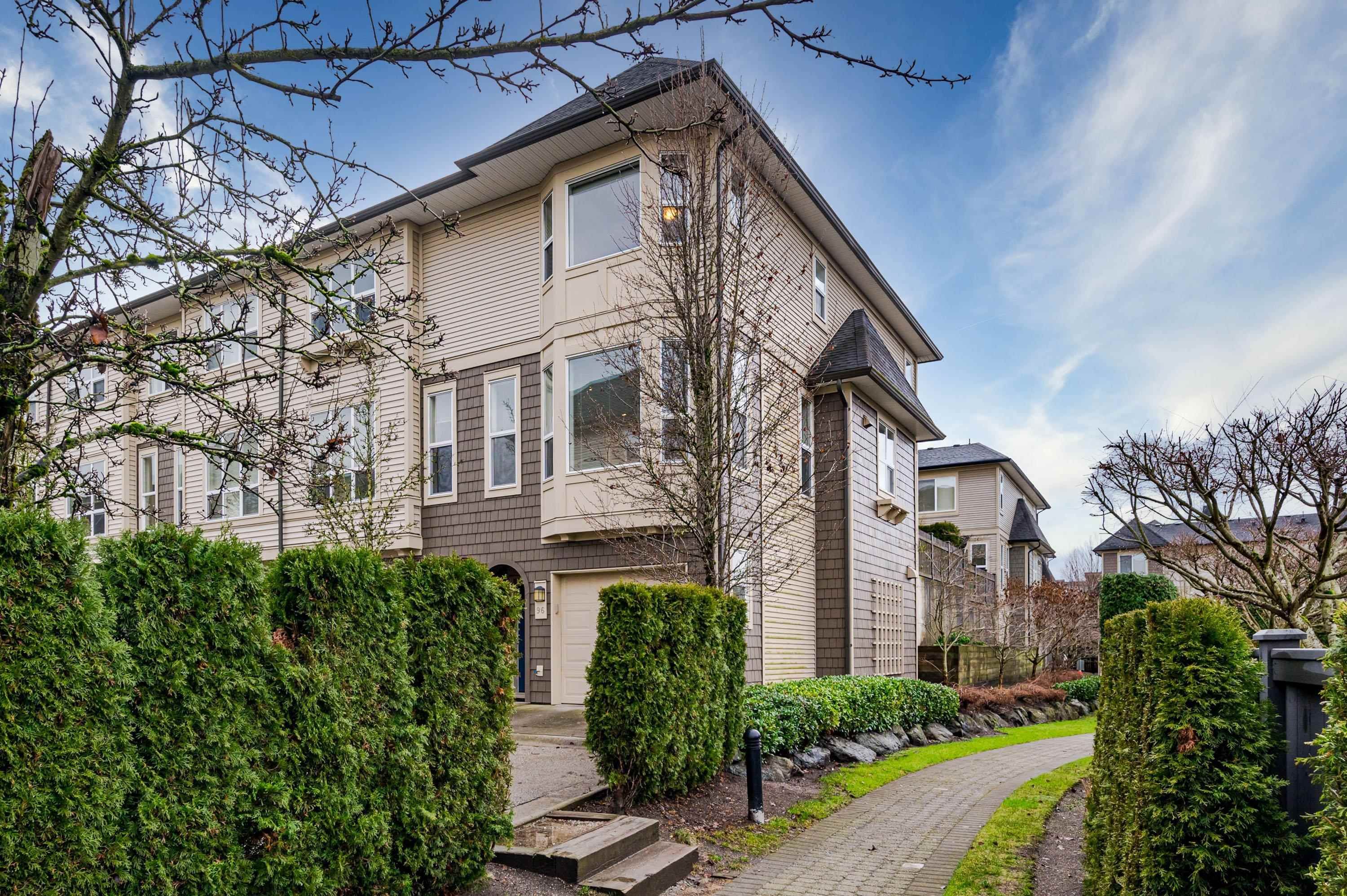 Main Photo: 96 7938 209 Street in Langley: Willoughby Heights Townhouse for sale in "RED MAPLE PARK" : MLS®# R2746435