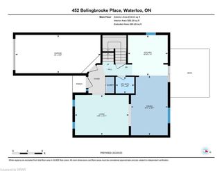 Photo 33: 452 Bolingbrooke Place in Waterloo: 439 - Westvale Single Family Residence for sale (4 - Waterloo West)  : MLS®# 40424904
