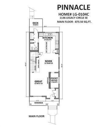 Photo 5: 1136 LEGACY Circle SE in Calgary: Legacy Detached for sale : MLS®# A1028091
