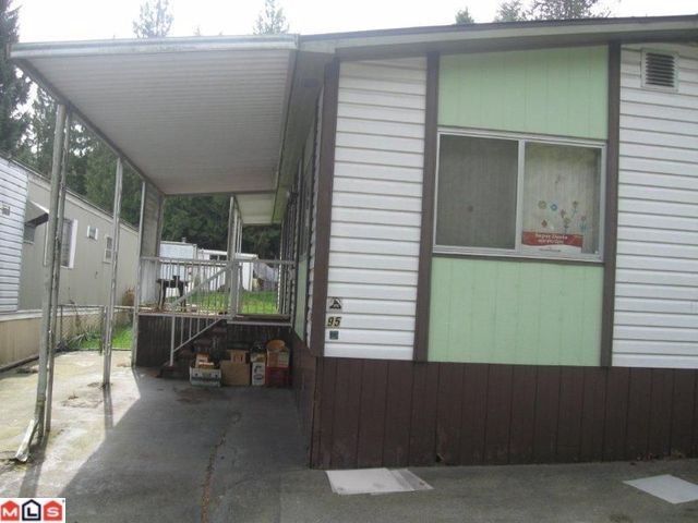 Main Photo: 95 8190 KING GEORGE BV Boulevard in Surrey: Bear Creek Green Timbers Manufactured Home for sale : MLS®# F1108822