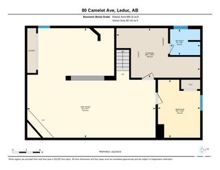 Photo 36: 80 CAMELOT Avenue: Leduc House for sale : MLS®# E4308161