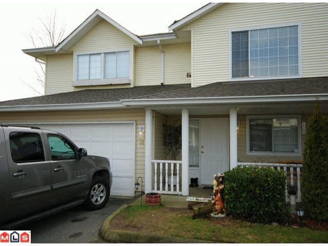 Main Photo: 42 31255 UPPER MACLURE ROAD in : Abbotsford West Townhouse for sale : MLS®# F1102080
