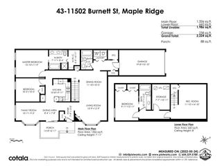 Photo 4: 43 11502 BURNETT Street in Maple Ridge: East Central Townhouse for sale in "TELOSKY VILLAGE" : MLS®# R2719350