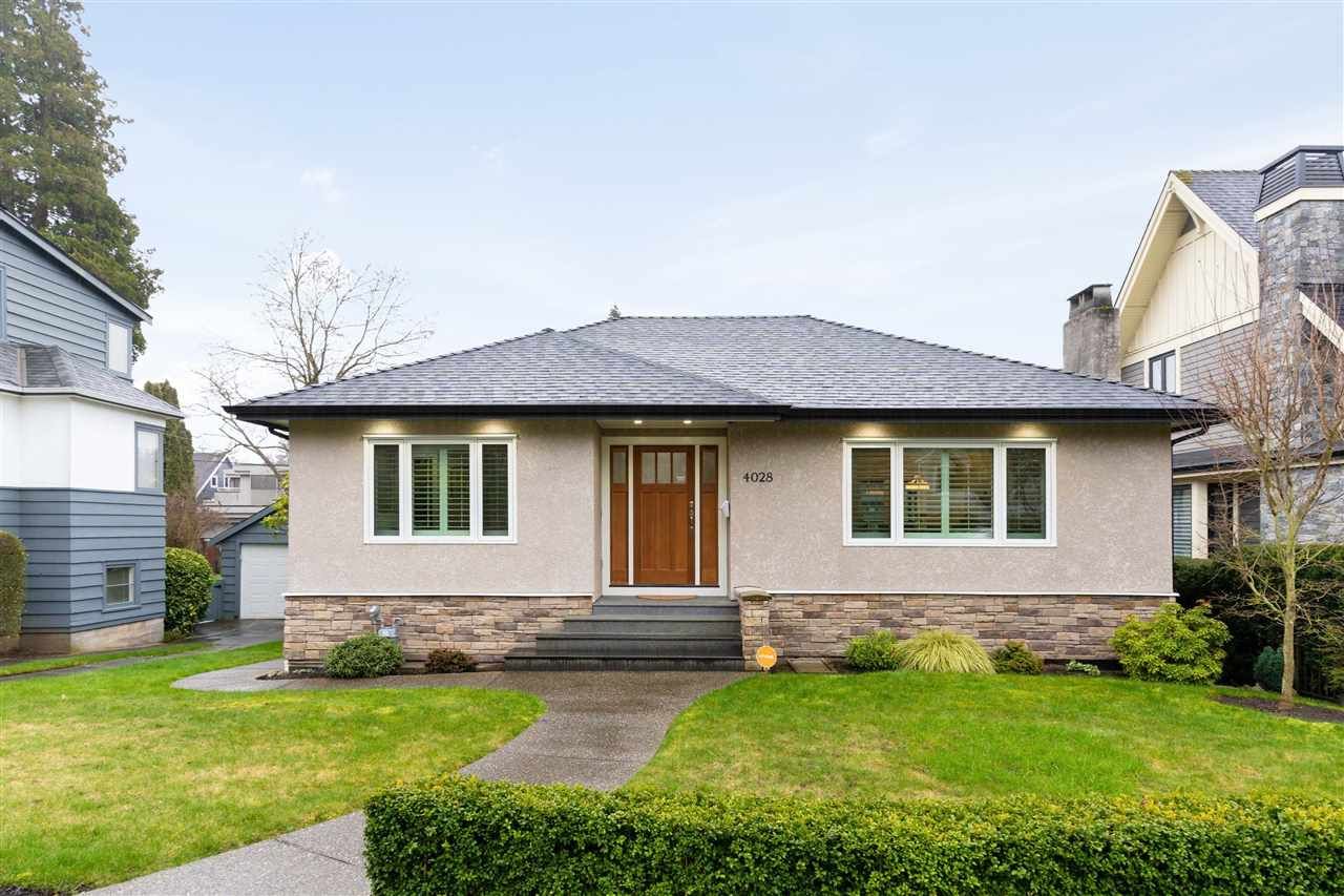 Main Photo: 4028 W 36TH Avenue in Vancouver: Dunbar House for sale (Vancouver West)  : MLS®# R2440611